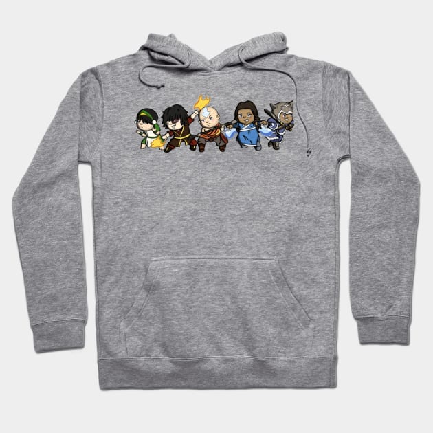 Team Avatar Hoodie by zacksmithart